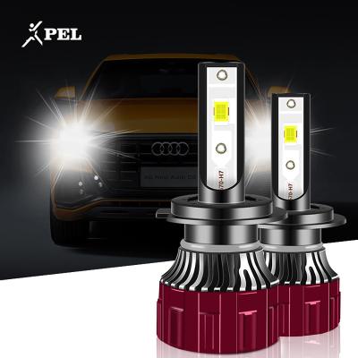 China High brightness pel exclusive model R7 led headlight H1 H4 H7 H11 9005 projector LED light car accessories for sale