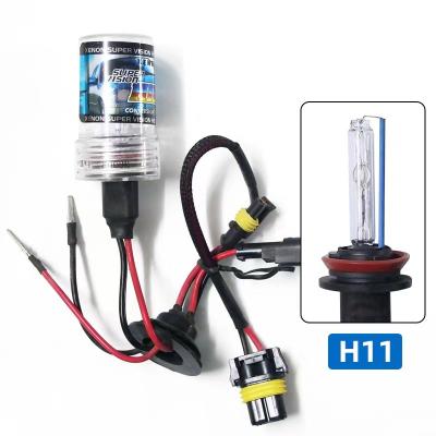 China ABS plastic hot sale pel car HID xenon light H4 H11 H7 900 xenon 5 9006 35W 55W 6000K 8000K light car hid xenon kit H4 for sale