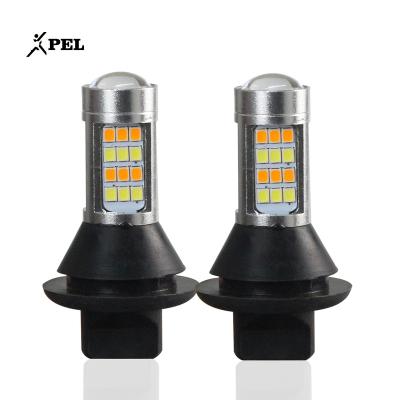 China Factory Price Amber White 4014 Front 21W LED Turn Signal Light Car Auxiliary Lamp Refit Universal for sale