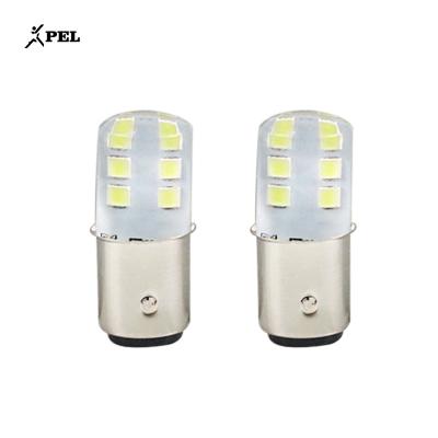 China Aluminum pel car turn brake light 1156 1157 T20 T25 2835 12smd led car tail turn signal bulb 12v 24v reversing white for sale