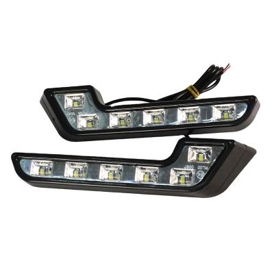 China High Quality 7-Shaped 12Led High Brightness Automotive Led Highlight Daily Running Lamp Daily Running Lamp for sale