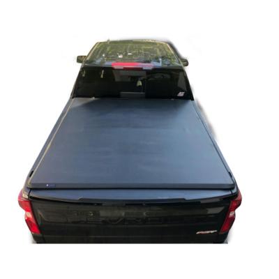 China Soft Triple Sunshade PVC Tonneau Cover/4x4 Dustproof/Waterproof Pickup For Universal for sale