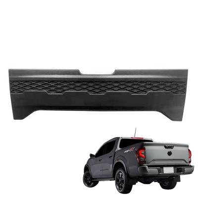 China Soft Paintable ABS Tailgate Applique Trim Panel Cover For Navara 2021 for sale