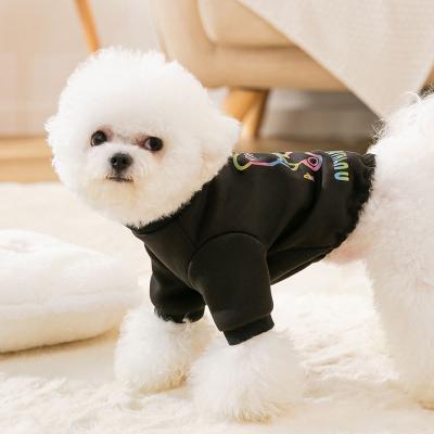 China Viable free sample the new reflective cat puppy bear autumn and winter new biped clothes for sale