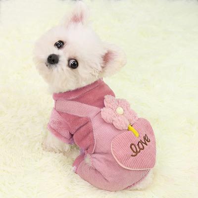 China Free Sample 2021 Viable Designer Winter French Bulldog Cat Dogs Clothes And Accessories for sale