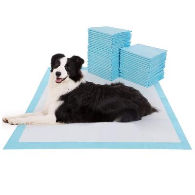 China Train Dogs Disposable Potty Tray Training Pads Disposable Blue Underpad Pee Pee Pad Select Puppy Custom Pet Pad for sale