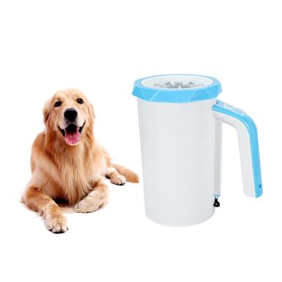 China Quality Guarantee Viable Portable Pet Foot Wash Cup Silicone Pet Cleaning Brush Feet Remover for sale