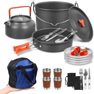 China Wholesale Outdoor Upgrade Cookware CLASSIC Cooking Pot Camping for sale