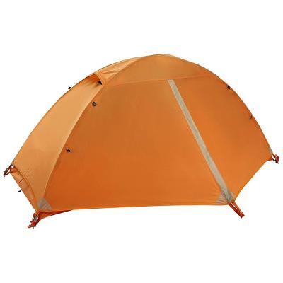 China Diagonal Tethering Type Cloud Trace Super Silicon Coating 10D Outdoor Camping Lightweight Single Double Sided Man Tent With Titanium Ground Nails for sale