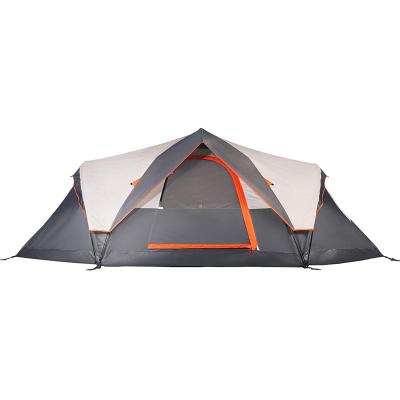 China Diagonal tying type outdoor camping 2 man double cross hall tents for sale wholesale for sale