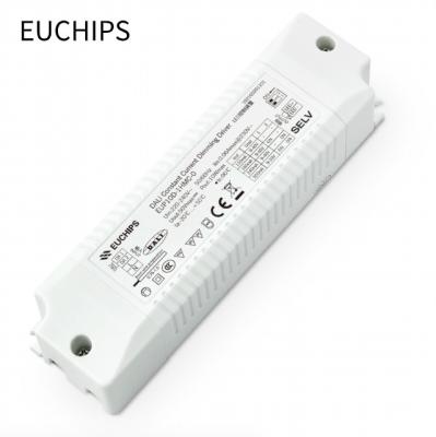 China PC EUCHIPS 10W DALI Dimmable LED Driver 220-240VAC 120/180/240/300mA Constant Current LED Driver for sale