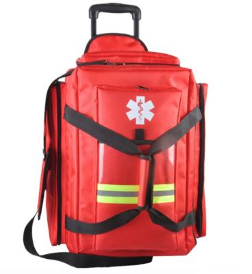 China Large Waterproof Multifunctional First Aid Kit Bag In The Stock First Aid Apparatus Rescue for sale