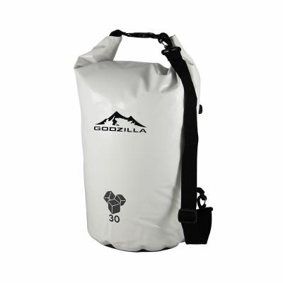 China Factory Wholesale 30L White PVC Ocean Waterproof Custom High Quality Outdoor Waterproof Pack Floating Dry Bag for sale