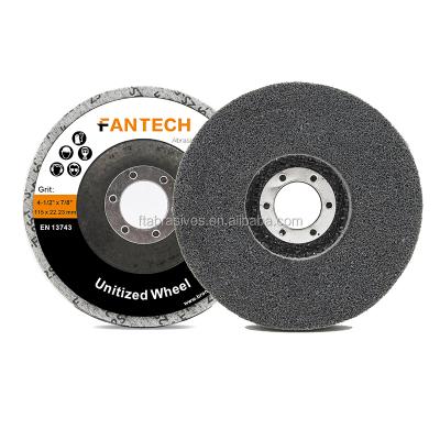 China Fantech Stainless Steel Brand Unitized Grinding Wheel Abrasive Disc -2sf for sale