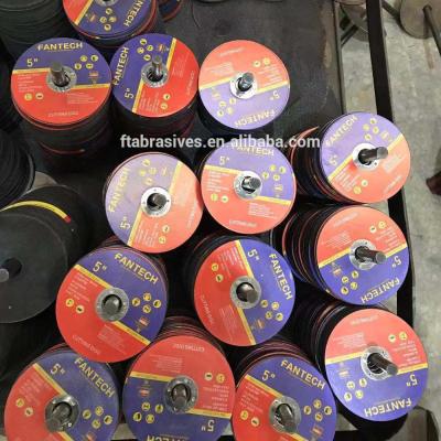 China Stainless Steel Discs Cutting Wheels 125x22.23mm With 1mm Thickness For Stainless Steel And Metal for sale