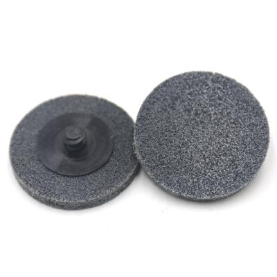 China Fine Surface Finishing Unitized Quick Change Fin Disc With Plastic Knob Type R Cleaning Surface For Stainless Steel for sale