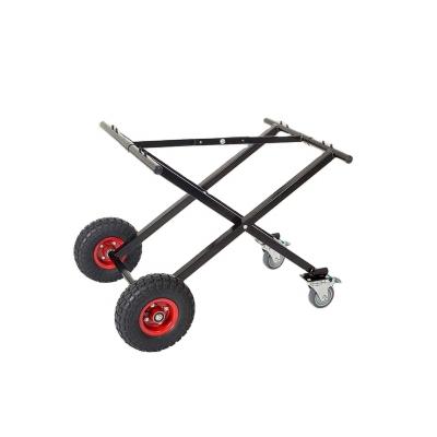 China Strong Foldable Steel Trolley Coffin Trolley Church Trolley for sale