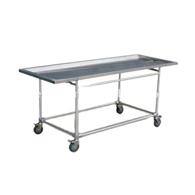 China Strong Embalming Table Embalming Table Burial Table Autopsy Corpse Positioning Rack for sale