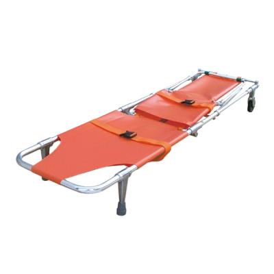 China Lightweight Ambulance Funeral Back Burial Stretcher Cervical Folding Stretcher for sale