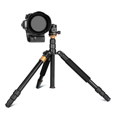 China Professional and lightweight Secced PORTABLE tripod travel camera stand for camera and video for sale