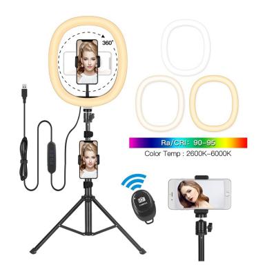 China Fashional Tripod Wholesale Customized 10 Inch LED Ring Light Phone Holder With Tripod Stand for sale