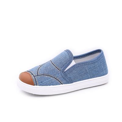 China Child Student Cotton Fabric Wear Breathable Blue Jeans Children S Shoes Bulk Buy From China for sale