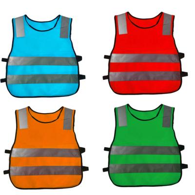 China Custom Kids Anti Shrink Hi Visibility Vest Kids Vest For Kids Safety for sale