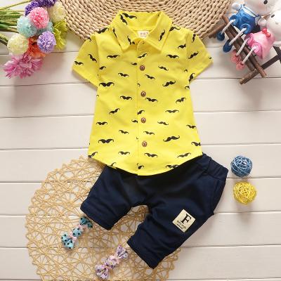 China Breathable Multi Colors Cotton Baby Clothes Summer Baby Boy Suit Sets At Google for sale