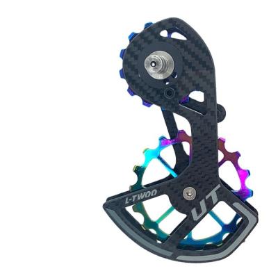 China Carbon Fiber LTWOO UT Bike Pulley Wheel Set Carbon Fiber LTWOO UT Ceramic Gear Rear Derailleurs Jockey Guide For Ultegra/DURA LE CÆ/105 for sale