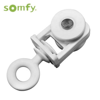 China Modern Factory Price Cheap Accessories Motorized Glydea Somfy Curtain Tracks Pulley for sale