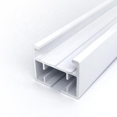 China Customized CLASSIC Trietex Electric Motorized Motorized Sliding Rail Metal Track Aluminum Curtain Smart Home for sale