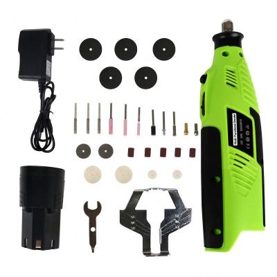 China 12Pcs Scrubber Cutter High Speed ​​Stable Attachment Tool Kit 6Mm Cordless Rotary Electric Flange Tools Handle Attachment for sale