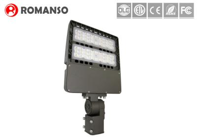 China 60 W Black LED Area Light 7800 Lumens 5 Yrs Warranty ETL DLC Approved for sale