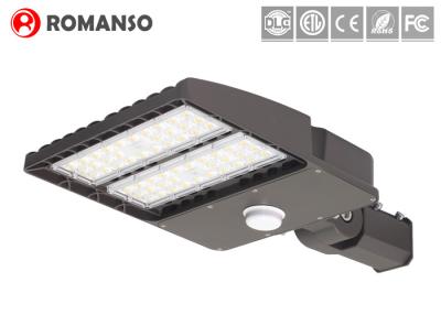 China Motion Sensor LED Shoebox Light 20000 Lumen Light Weight Aluminum Housing for sale