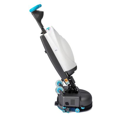 China Mini Hotels Floor Mop Cleaner Machine Home Use Scrubber Dryer Floor Washing Cleaning Machines for sale