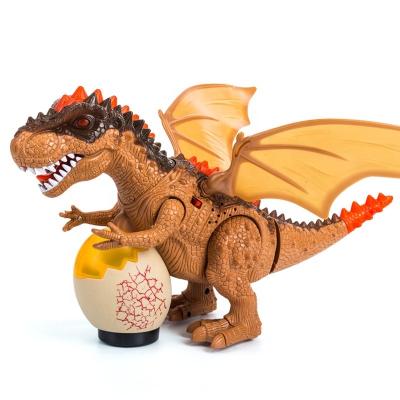 China Toy Electric Overlord Dinosaur Animal Model Night Market Light Battery Operated Universal for sale