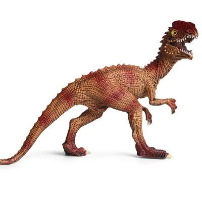 China TOY Children Dinosaur Model Toy Jurassic Dinosaur Simulation Double Dragon Crested Dinosaur Solid Animal Model Dilophosaurus MODEL for sale