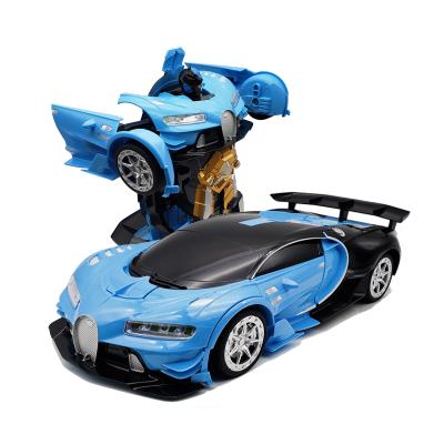 China Wholesale RC Hobby Gesture Sensing Wireless RC Car 2 in 1 Transformation Robots Remote Control Car for Kids Toys for sale