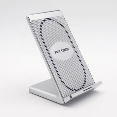 China 2021 New Arrival Cell Phone Stand Holder Wireless Charger 15w Phone Stand With Wireless Charger For Apple iPhone for sale