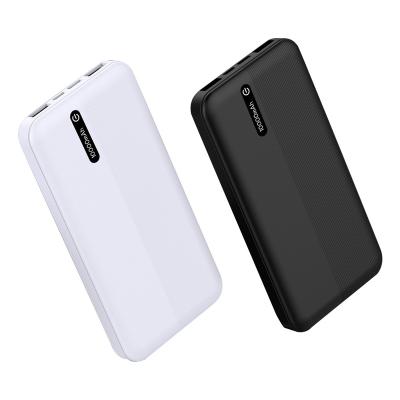 China New Arrival Support Charging 10000 mah Fast Ultra Thin QC 3.0 Power Banks 2021 Rate Slim Portable Mobile Charger Power Bank For Phone for sale