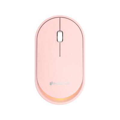 China High Cost Effective 3D Custom Design 3 Buttons Energy Saving Smart Automatic Wake Standby Ultra-thin Rechargeable Wireless Mouse for sale