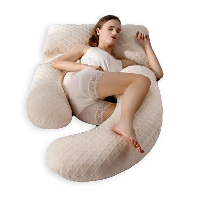 China Wholesale High Quality Anti-static Comfortable Soft Skin Eco-friendly Women Full Body Pregnancy Pillow For Sleeping for sale