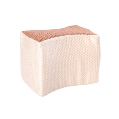 China Multi Function Leg Elevation Pillow Anti-Static Knee Tapered Memory Foam Leg Pillow Orthopedic Leg Pillow for sale