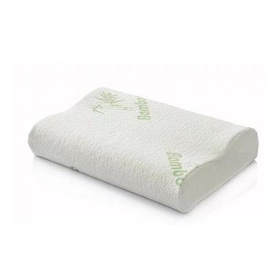 China Anti-Static Ergonomic Orthopedic Ergonomic Cutout Foam Memory Beauty Bamboo Sleep Pillow For Bed for sale