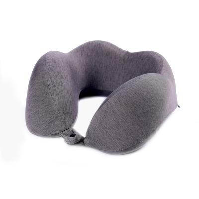 China Adjustable Napping Memory Office Sleep Cushion U Shape Sofa Neck Rest Memory Foam Travel Neck Pillow For Car Set for sale