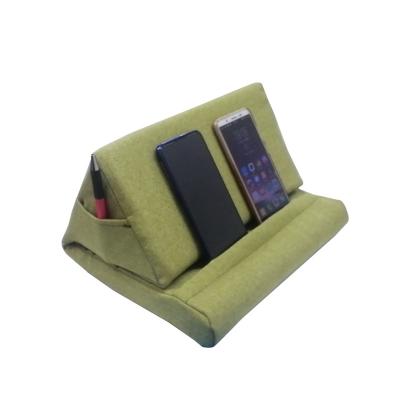 China Wholesale 2 support 2022 new design in 1 fold canvas multifunctional accessories pad table stand ipad stand sit for computer for sale