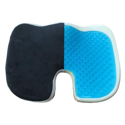 China PORTABLE office chair coccyx comfort silicone car gel orthopedic cooling pad for sale