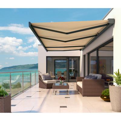 China Expandable Outdoor Scam Brazo Retractil Para Jardin Toldo Retractable Outdoor Cassete Retractil de Toldos Para Terraza Europeo Retratil Toldo for sale