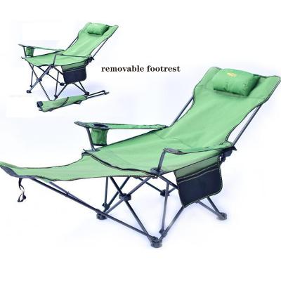 China Modern Wholesale Outdoor Foldable Hiking Chair Pocket Fishing Tube Chair Folding Steel Beach Chair for sale