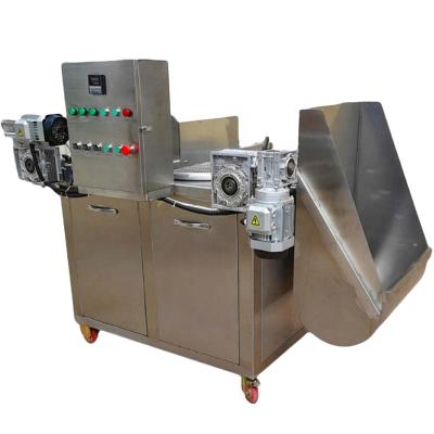 China Rapid Temperature Rising Automatic Batch Peanut Chicken Potato Chips Frying Machine Deep Fryer for sale